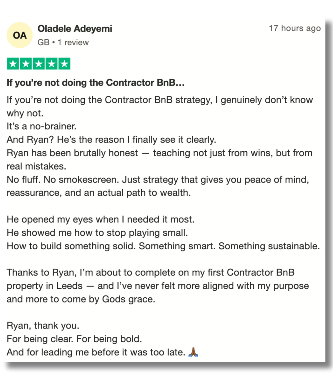 ContractorBnB Fast-Track (Most Popular)