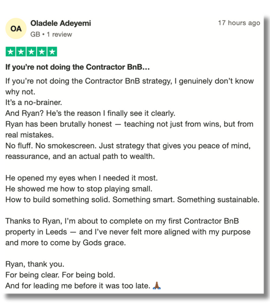 ContractorBnB Fast-Track (Most Popular)