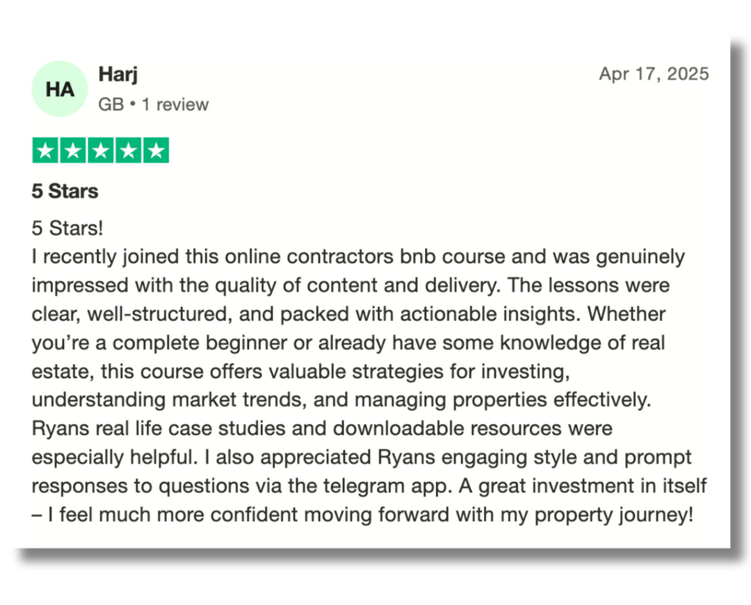 ContractorBnB Fast-Track (Most Popular)