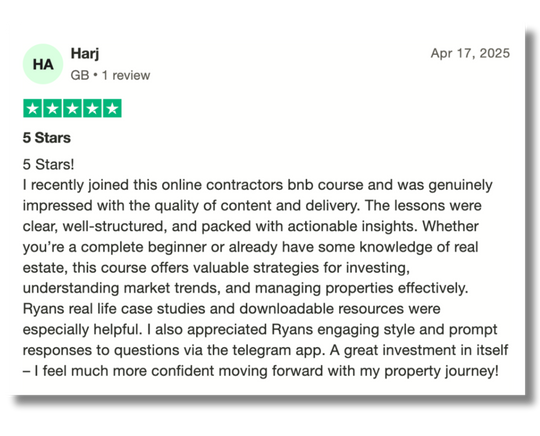 ContractorBnB Fast-Track (Most Popular)